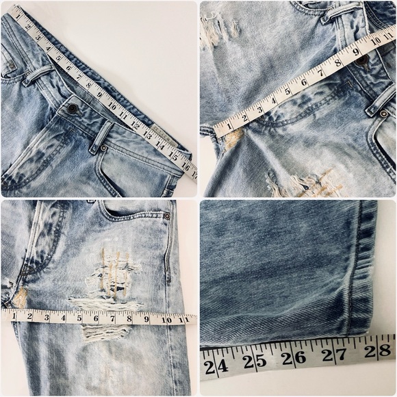 Y2K DIESEL Rombee ‘Dusty Mud’ Distressed regular Slim carrot men’s jean 30 x 32 - Picture 15 of 16